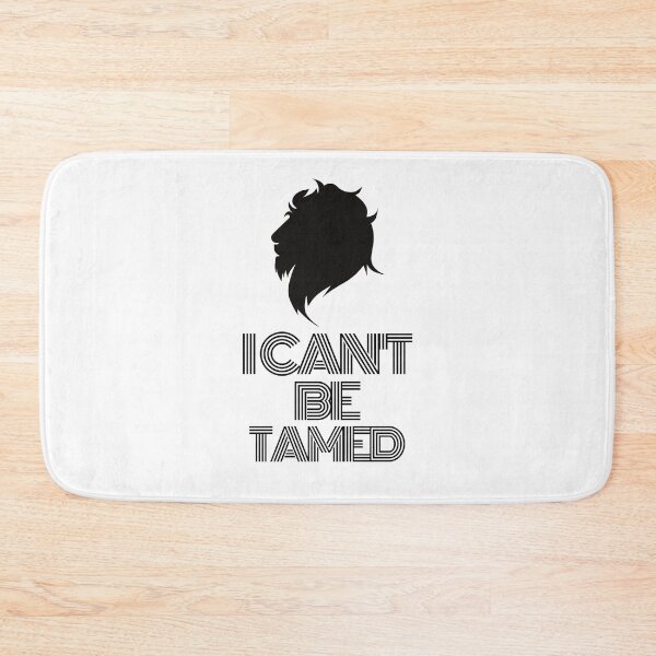 Item preview, I cant be tamed Lion Black designed and sold by kyds.