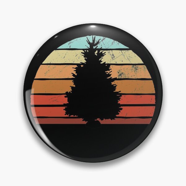 Item preview, Pine Tree Retro Sun Minimalist Pine Tree Design - Graphic designed and sold by majuga.
