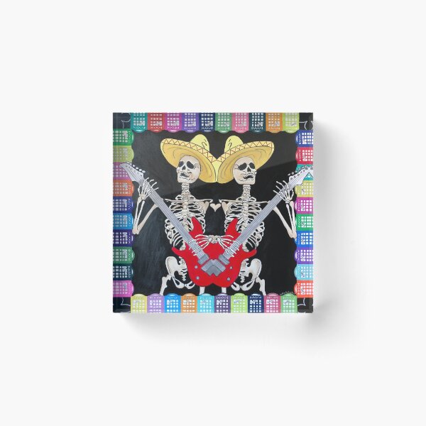 Que Viva la Musica! Acrylic Block