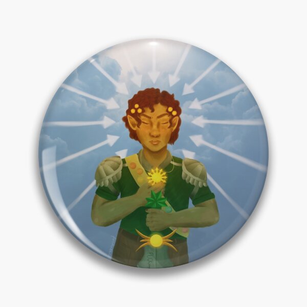 Item preview, Beverly Toegold V NADDpod D&D Paladin Flowers Knight designed and sold by EllaCatDraws.