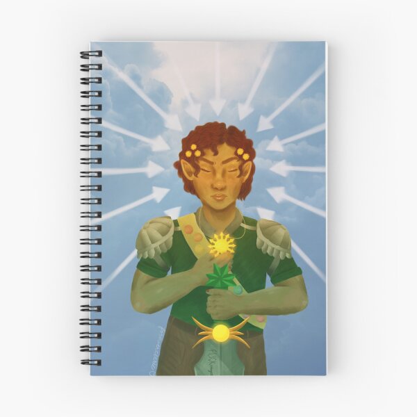 Item preview, Beverly Toegold V NADDpod D&D Paladin Flowers Knight designed and sold by EllaCatDraws.