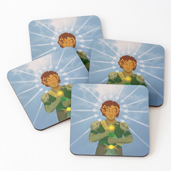 Item preview, Beverly Toegold V NADDpod D&D Paladin Flowers Knight designed and sold by EllaCatDraws.