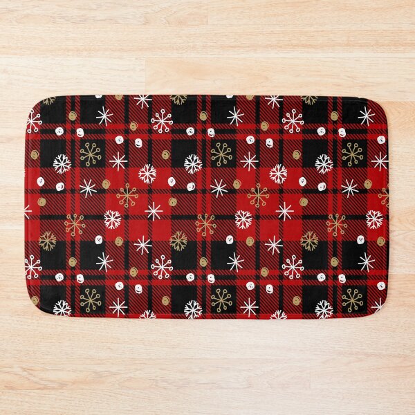 Item preview, red and black plaid pattern designed and sold by virillanissa.