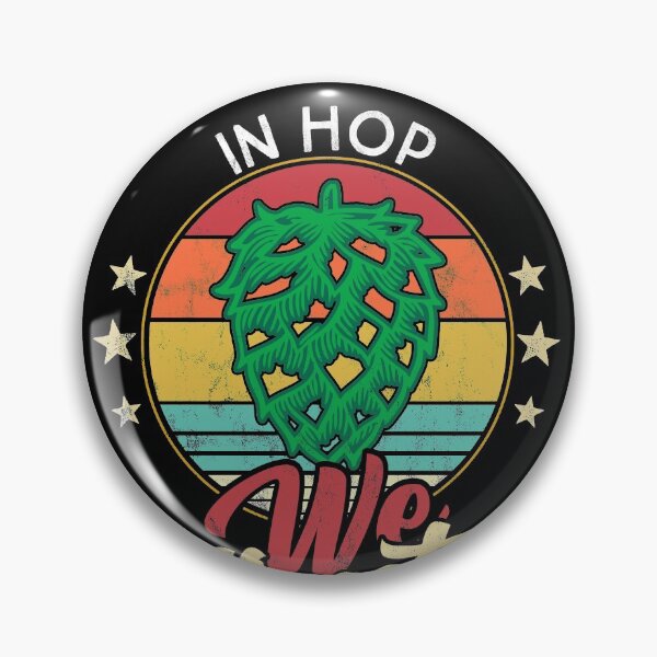 Item preview, Funny IPA Beer quote Hop Cone- In Hop We trust. Craftbeer designed and sold by majuga.