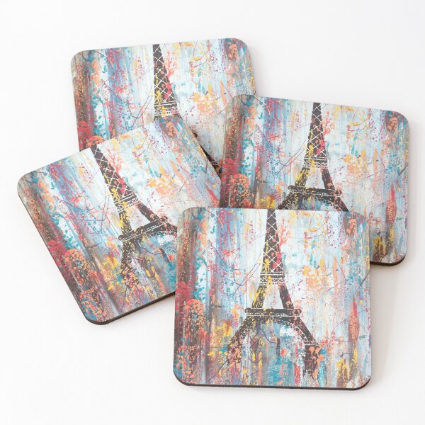 Item preview, Paris France Eiffel Colorwater Art designed and sold by Aramdesing.