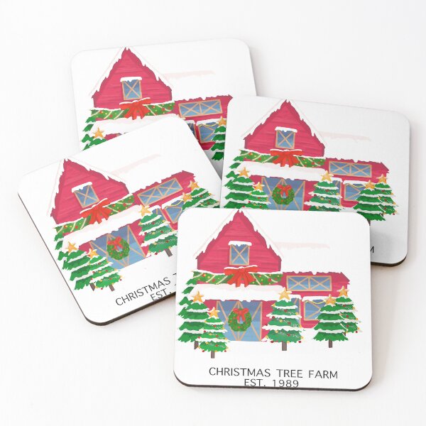 Item preview, Christmas tree farm  designed and sold by katloverdesign.