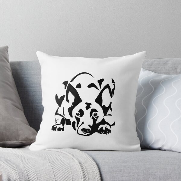 Item preview, Outline Lying Belgian Shepherd Malinois Dog, Dutch Herder, Shepherd designed and sold by Mat Dixon.