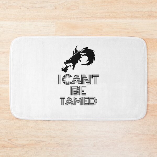 Item preview, I cant be tamed Dragon Black 2 designed and sold by kyds.