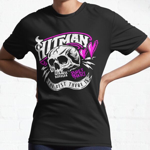 Vintage Hitman The Best There Is Bret Hart Active T-Shirt