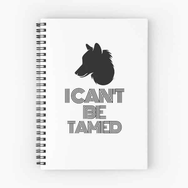 Item preview, I cant be tamed Wolf Black 2 designed and sold by kyds.