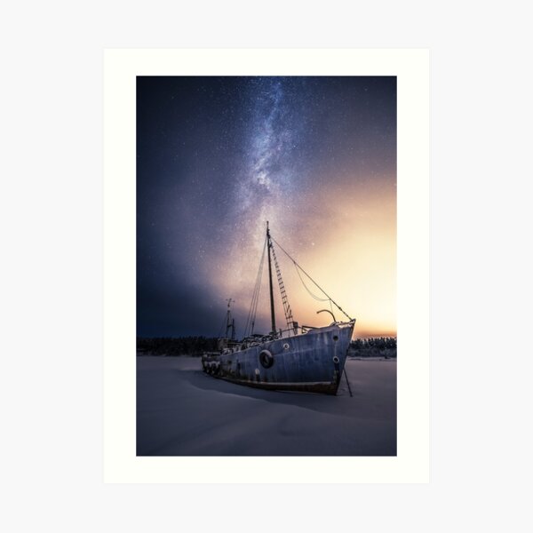 Starship. Art Print