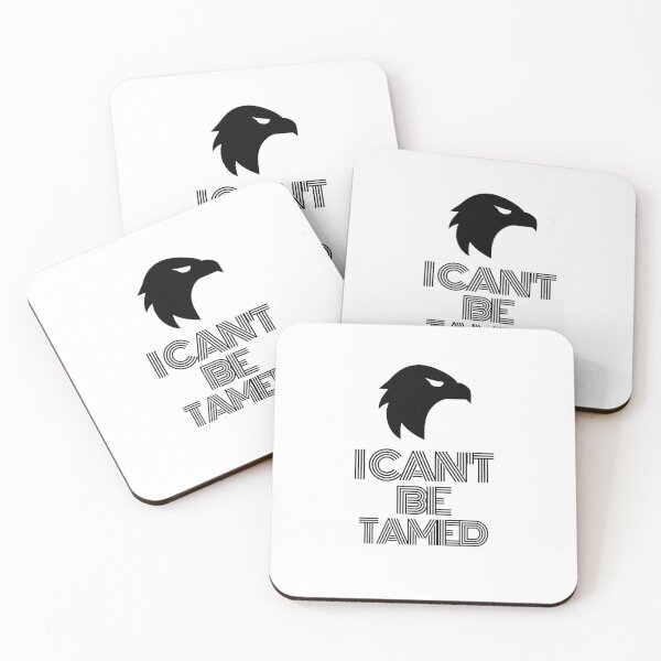 Item preview, I cant be tamed Hawk Black  designed and sold by kyds.