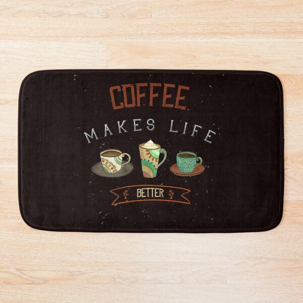 Item preview, Coffee makes life better with coffee cups  designed and sold by Sue Zipkin.