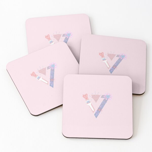 Item preview, Seventeen graphic design logo (Pink version) designed and sold by mellovelie.