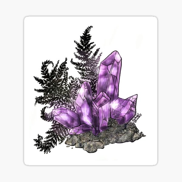 Amethyst Sticker