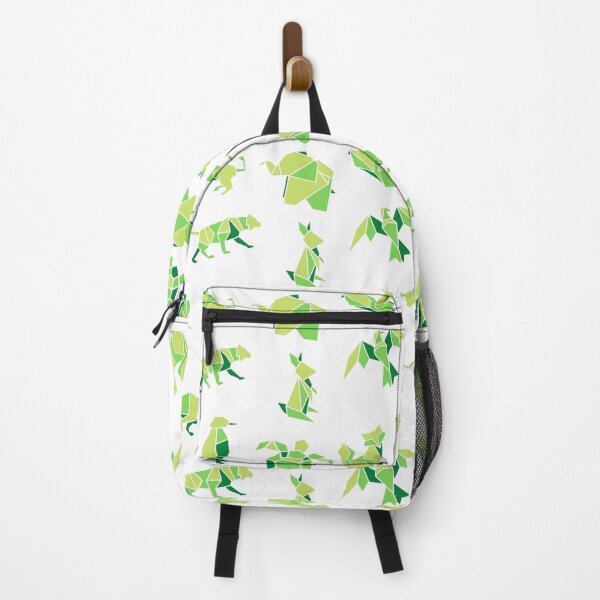 Item preview, Green origami animals - White Edition designed and sold by InyasArt.
