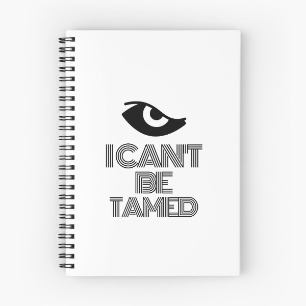 Item preview, I cant be tamed Eye Black 2 designed and sold by kyds.