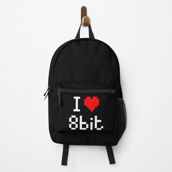 Item preview, I Love 8bit (white) designed and sold by Electric Fairy.