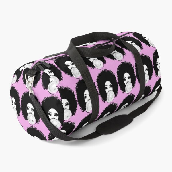 Item preview, Curly Afro Pretty Girl Black Hair Bubble Gum Poppin T-Shirt Tees designed and sold by EllenDaisyShop.