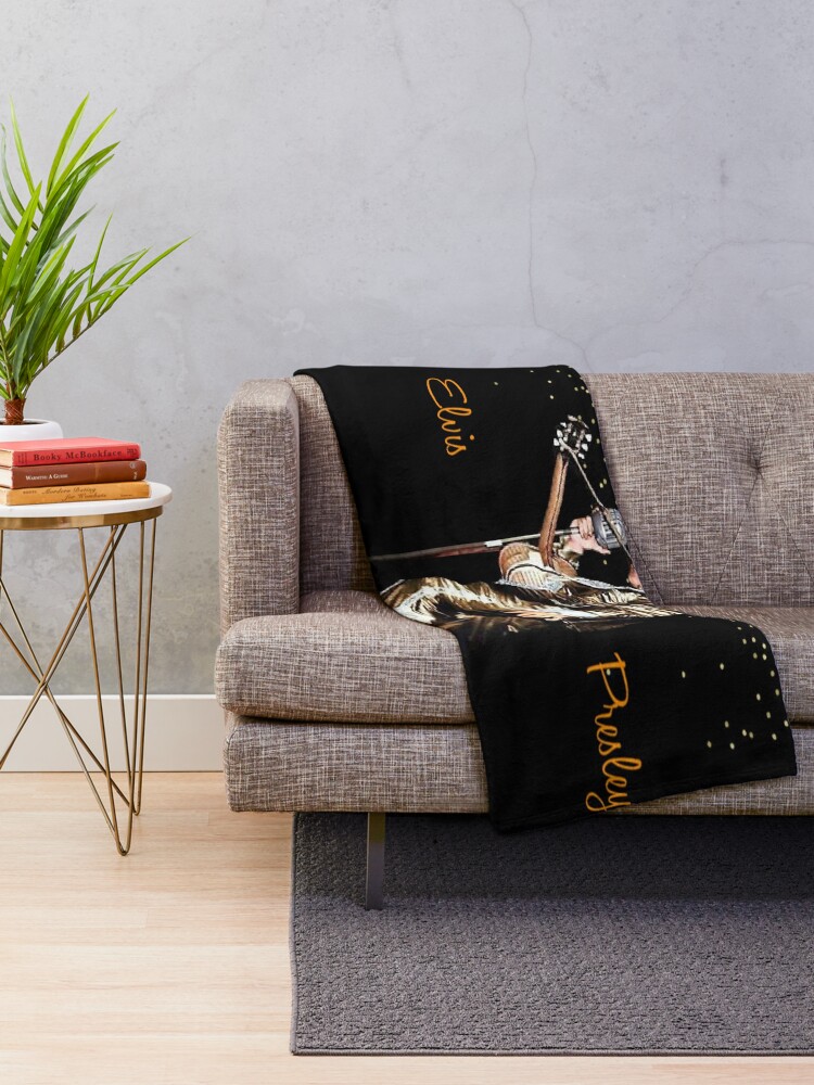 "Elvis Presley" Throw Blanket by nhardy9393 | Redbubble