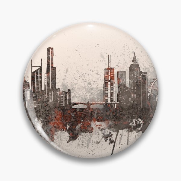 Item preview, melbourne skyline designed and sold by BekimART2.