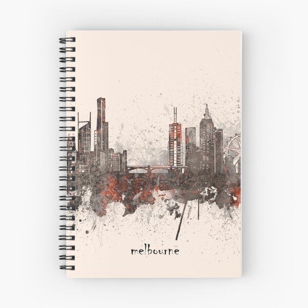 Artikelvorschau, Melbourne Skyline entworfen und verkauft von BekimART2.