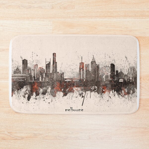 Item preview, melbourne skyline designed and sold by BekimART2.