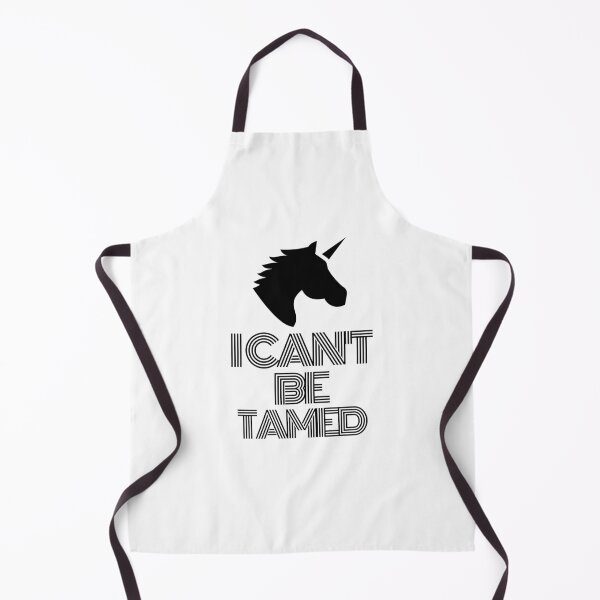 Item preview, I cant be tamed Unicorn Black designed and sold by kyds.