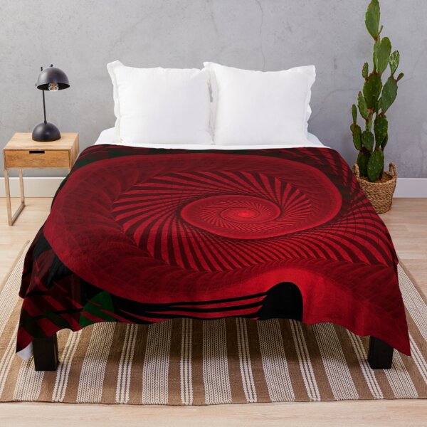 Item preview, Fractal Espiral Roja designed and sold by IssyDesigns.