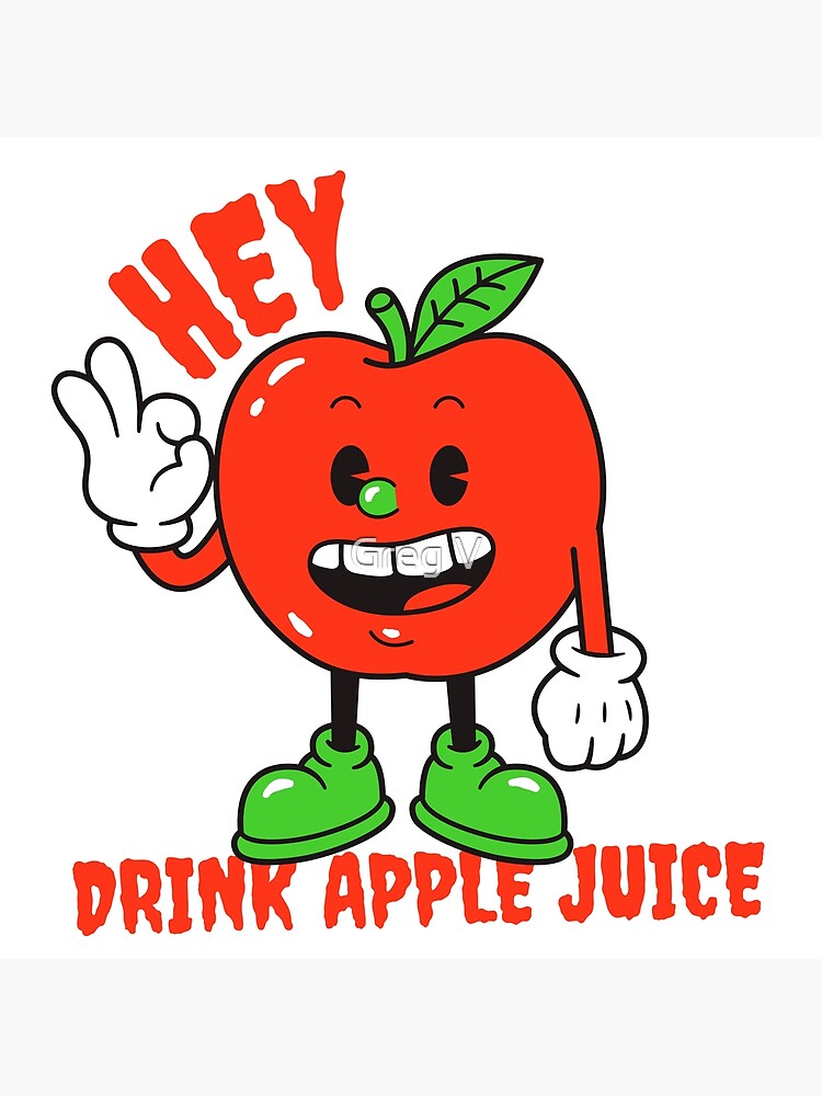 "Apple Juice Funny Apple Drink Apple Juice Funny Apple " Poster