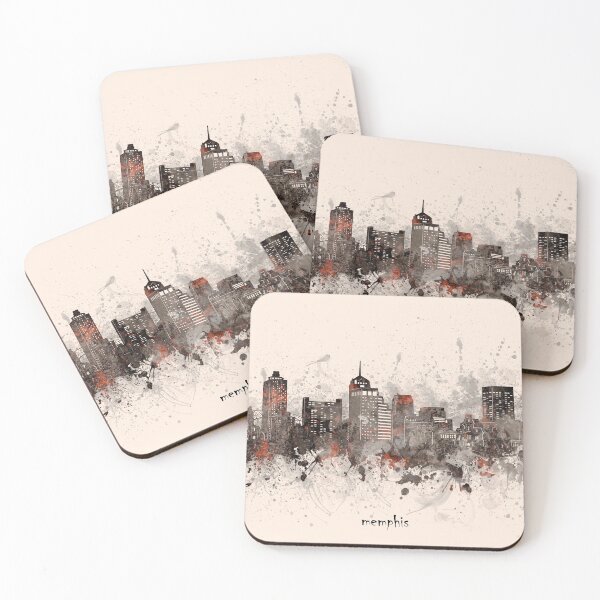 Item preview, memphis skyline designed and sold by BekimART2.