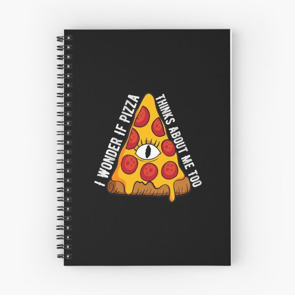 Item preview, I Wonder If Pizza Thinks About Me Too designed and sold by ZenCloak.