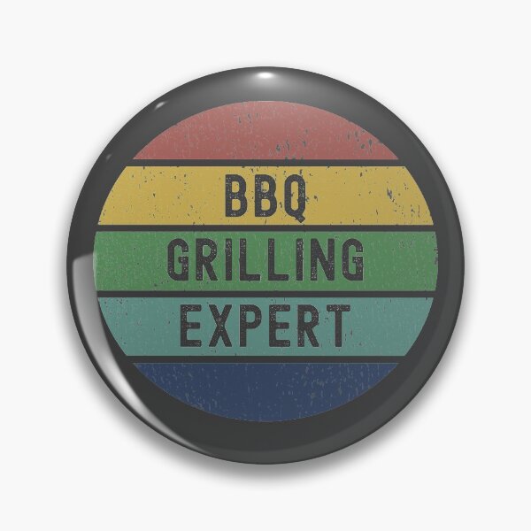 Artikelvorschau, BBQ Grilling Expert - Coole Distressed Sunset Neuheit Grafik entworfen und verkauft von Dorkification.