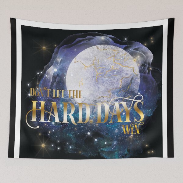 Item preview, Don't let the hard days win designed and sold by AvviareArt.