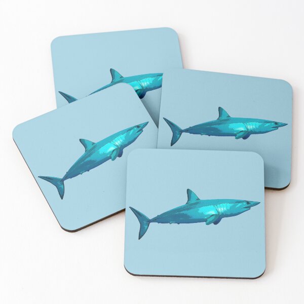 Artikelvorschau, Mako Shark Farbdruck entworfen und verkauft von designsasstultd.