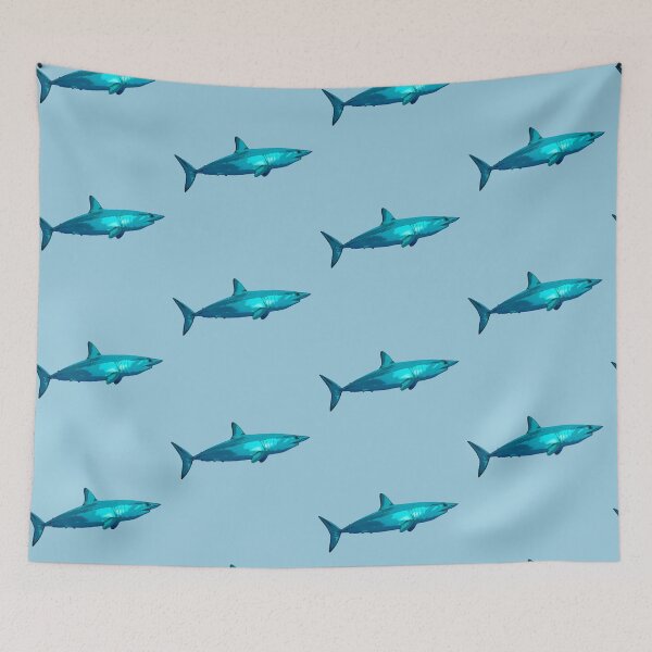 Item preview, Mako Shark Color Print designed and sold by designsasstultd.