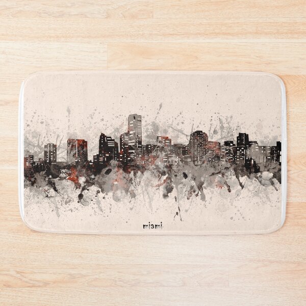 Item preview, miami skyline designed and sold by BekimART2.