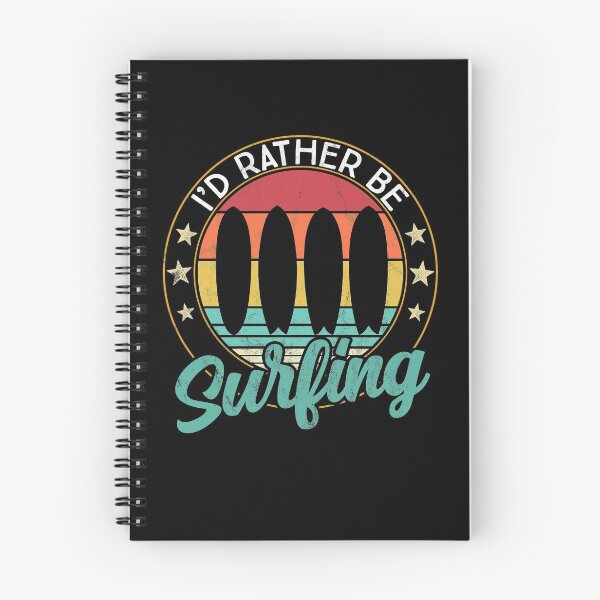 Item preview, I'd Rather be Surfing. Vintage Surfboard - Surf designed and sold by majuga.