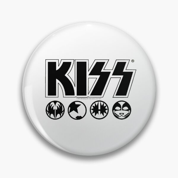 Artikelvorschau, KISS-Bandmitglieder entwerfen Schwarzweiß entworfen und verkauft von designminimal.