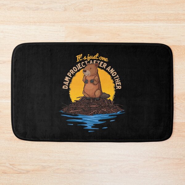Item preview, Funny Beaver Quote Cartoon designed and sold by MrEddie10.