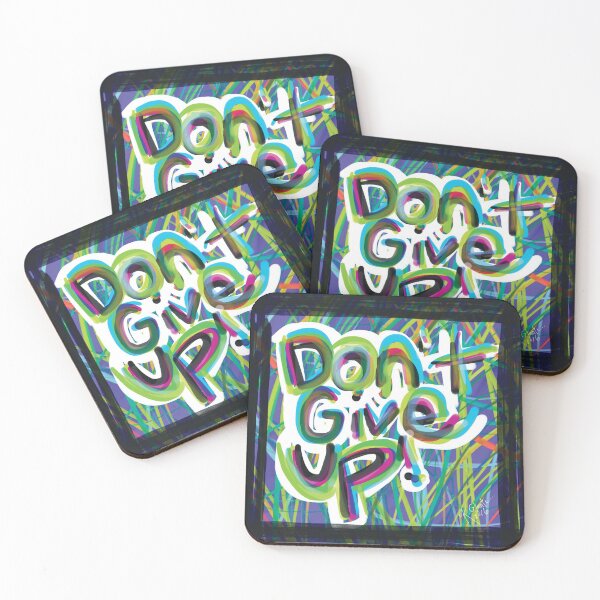 Item preview, Don't Give Up Graffiti Art designed and sold by ArtistheJourney.