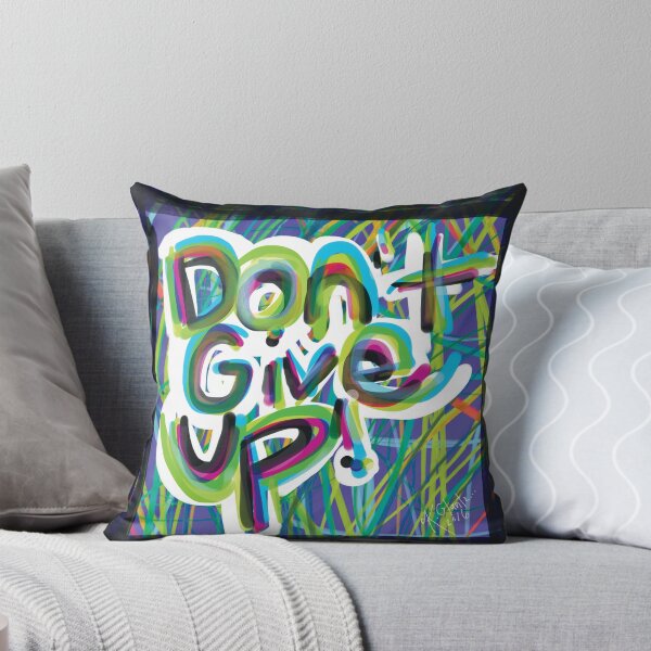 Item preview, Don't Give Up Graffiti Art designed and sold by ArtistheJourney.