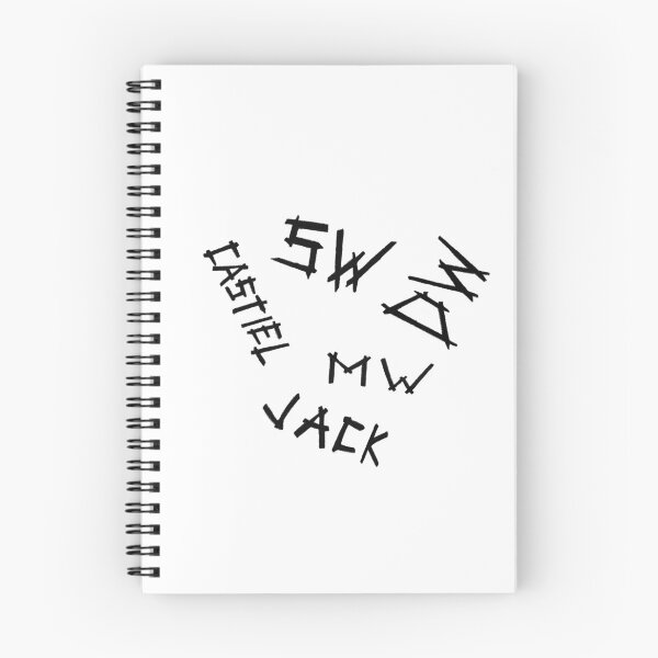Item preview, Supernatural Team Free Will Sam Dean Mary Castiel Jack initials on table  designed and sold by Allysong21.