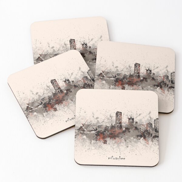 Item preview, milwaukee skyline designed and sold by BekimART2.