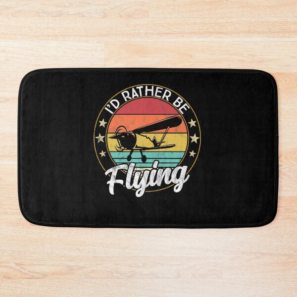 Item preview, Gift for Pilot  I'd Rather Be Flying Retro Airplane designed and sold by majuga.
