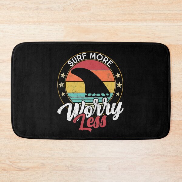 Artikelvorschau, Surf more Worry less. Vintage Surfboard - Surf entworfen und verkauft von majuga.