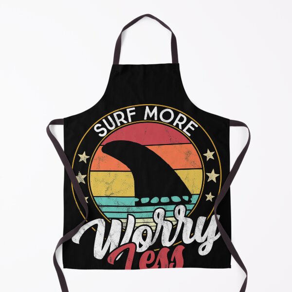 Item preview, Surf more Worry less. Vintage Surfboard - Surf designed and sold by majuga.