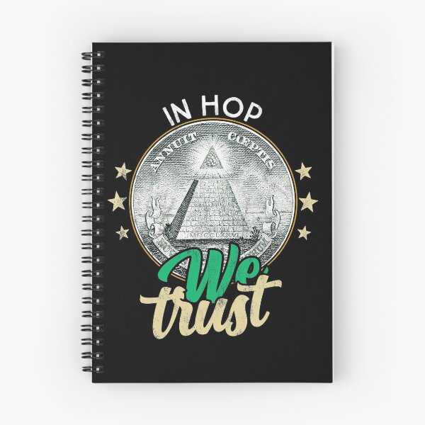 Item preview, Funny IPA Beer Lover quote - In Hop We trust. Craftbeer designed and sold by majuga.