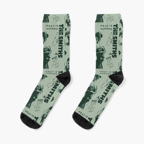 The Smiths - Fleisch ist Mord (Japanisch) (grüne Variante) Socken