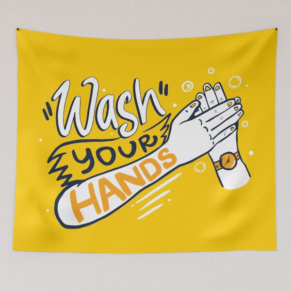 Item preview, Wash Your Hands designed and sold by SiddharthaMoon.